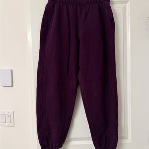 Lululemon - Women’s Purple Jogger Sweatpants - Size 10